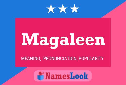 ملصق اسم Magaleen