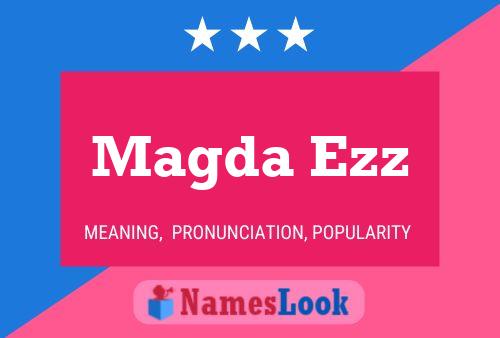 ملصق اسم Magda Ezz