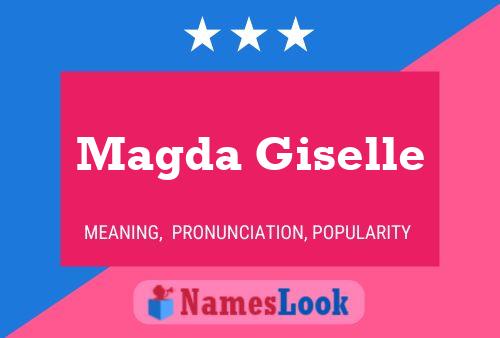 ملصق اسم Magda Giselle