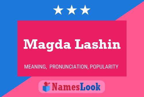 ملصق اسم Magda Lashin