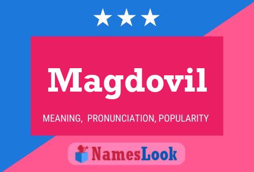 ملصق اسم Magdovil