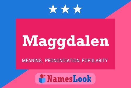 ملصق اسم Maggdalen