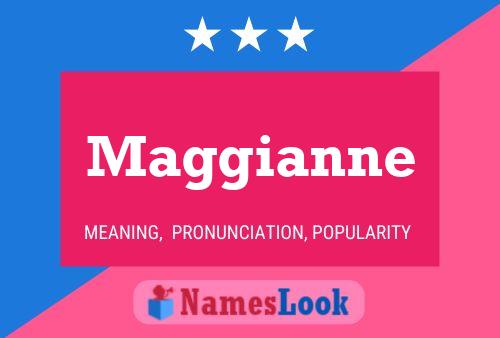 ملصق اسم Maggianne