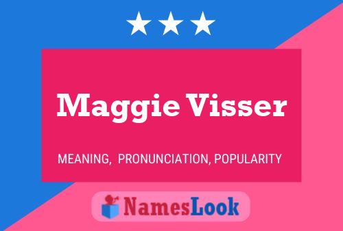 ملصق اسم Maggie Visser