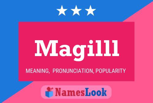 ملصق اسم Magilll