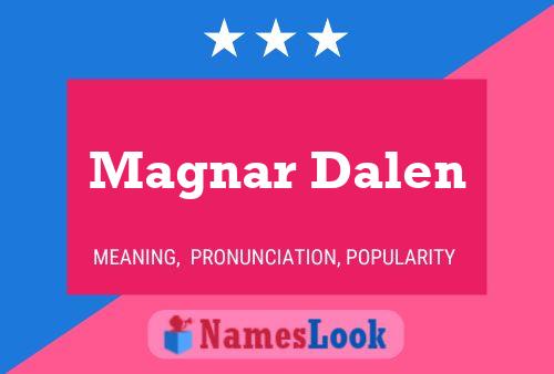 ملصق اسم Magnar Dalen