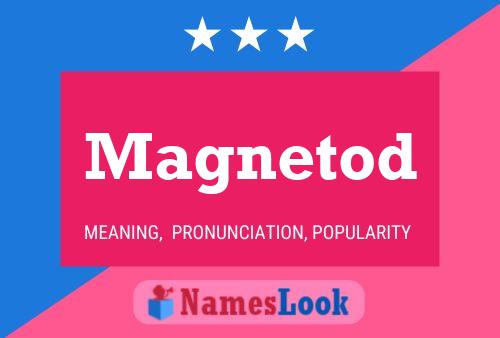 ملصق اسم Magnetod