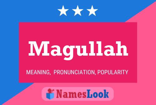 ملصق اسم Magullah