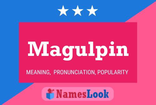 ملصق اسم Magulpin