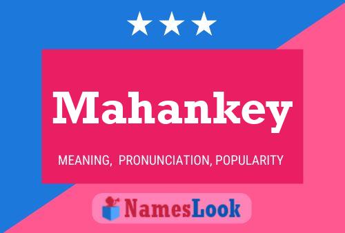 ملصق اسم Mahankey