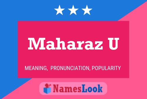 ملصق اسم Maharaz U