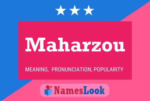 ملصق اسم Maharzou