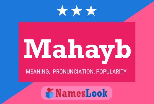 ملصق اسم Mahayb