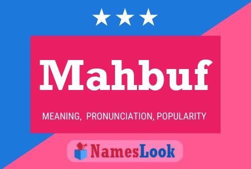 ملصق اسم Mahbuf