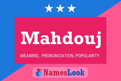 ملصق اسم Mahdouj