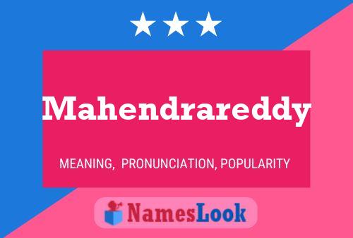 ملصق اسم Mahendrareddy