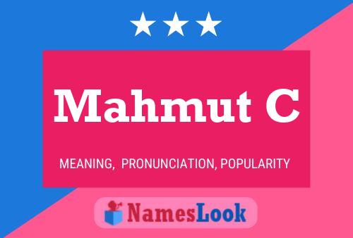 ملصق اسم Mahmut C