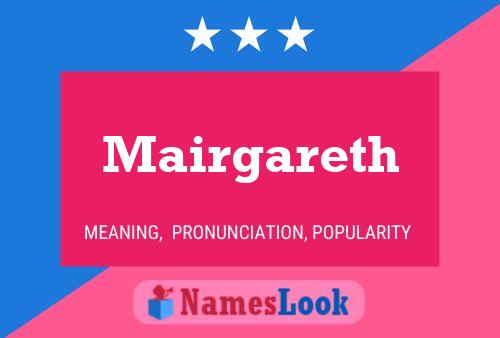 ملصق اسم Mairgareth