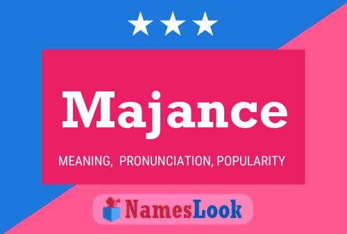 ملصق اسم Majance