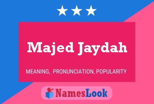 ملصق اسم Majed Jaydah