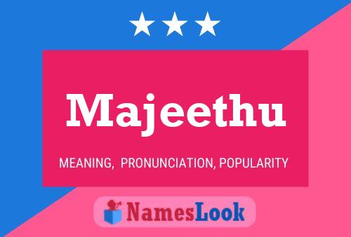 ملصق اسم Majeethu