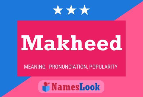 ملصق اسم Makheed