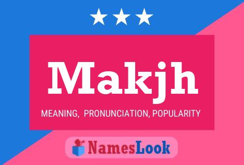 ملصق اسم Makjh