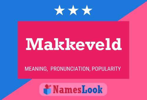 ملصق اسم Makkeveld