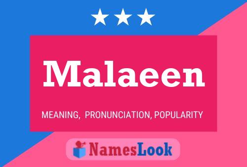 ملصق اسم Malaeen