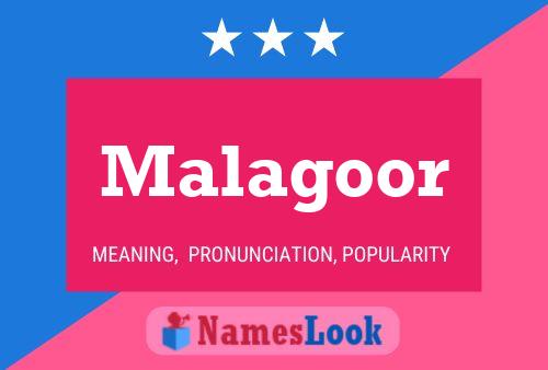 ملصق اسم Malagoor