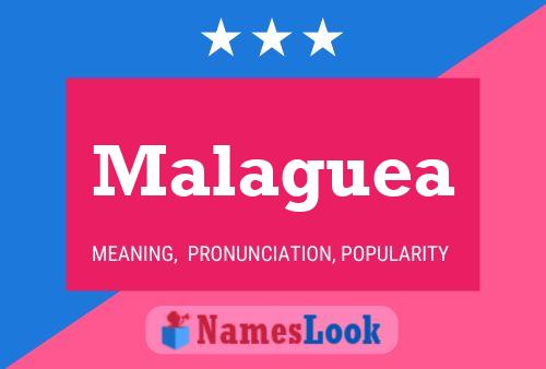 ملصق اسم Malaguea