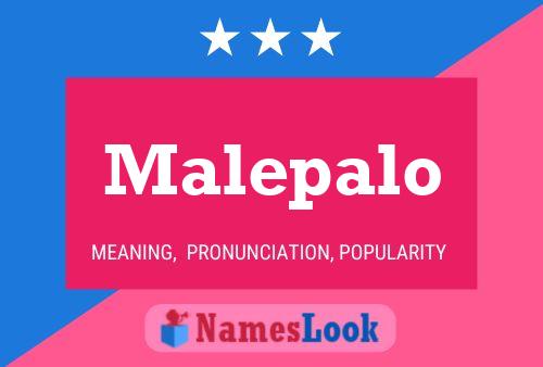 ملصق اسم Malepalo