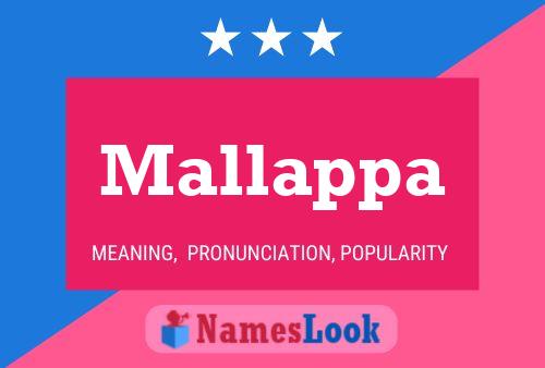 ملصق اسم Mallappa