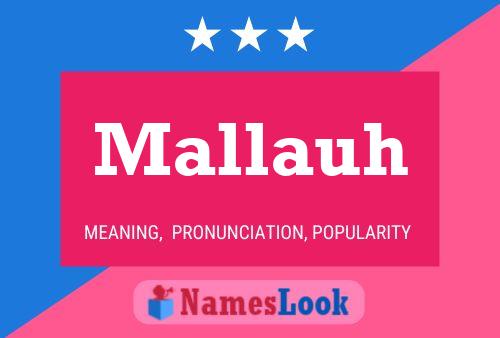 ملصق اسم Mallauh