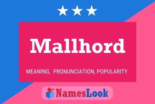 ملصق اسم Mallhord