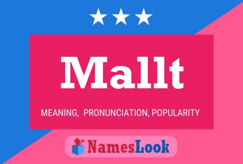 ملصق اسم Mallt