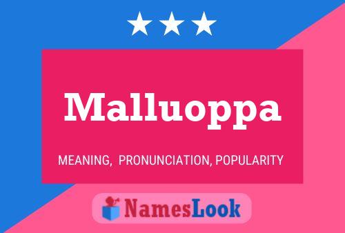 ملصق اسم Malluoppa