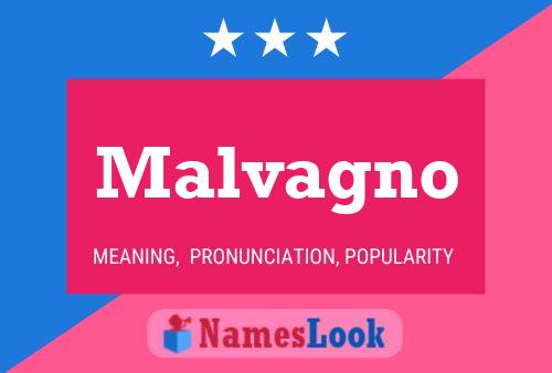 ملصق اسم Malvagno