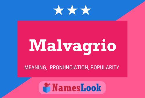 ملصق اسم Malvagrio