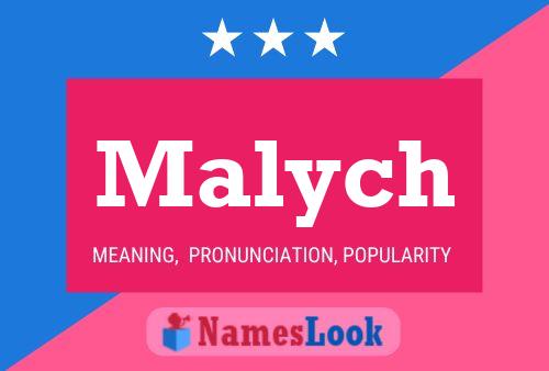 ملصق اسم Malych