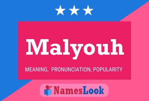 ملصق اسم Malyouh