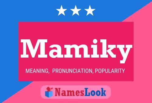 ملصق اسم Mamiky