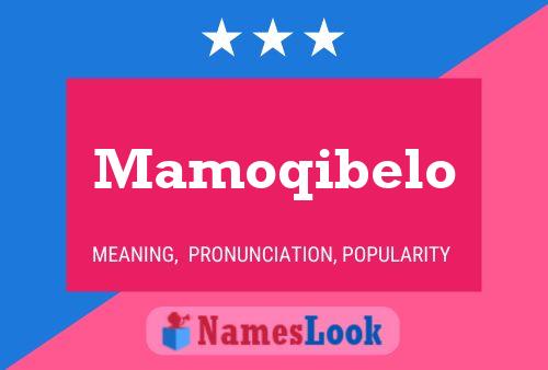 ملصق اسم Mamoqibelo