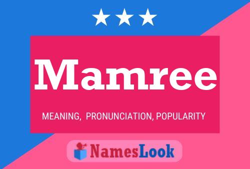 ملصق اسم Mamree