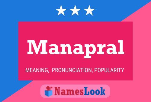 ملصق اسم Manapral