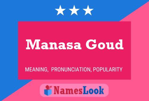 ملصق اسم Manasa Goud