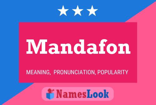 ملصق اسم Mandafon