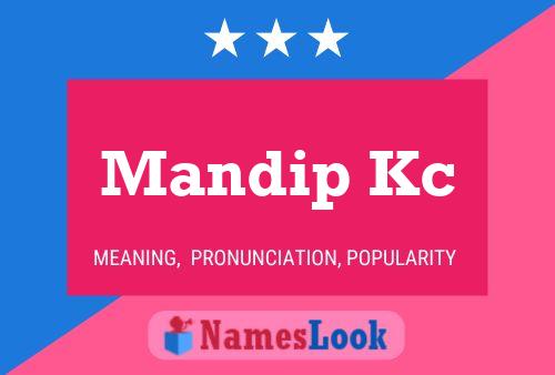 ملصق اسم Mandip Kc