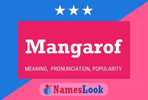 ملصق اسم Mangarof