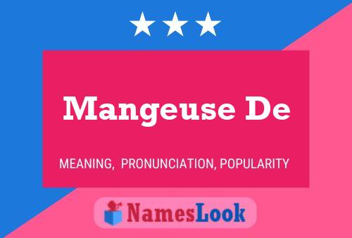 ملصق اسم Mangeuse De